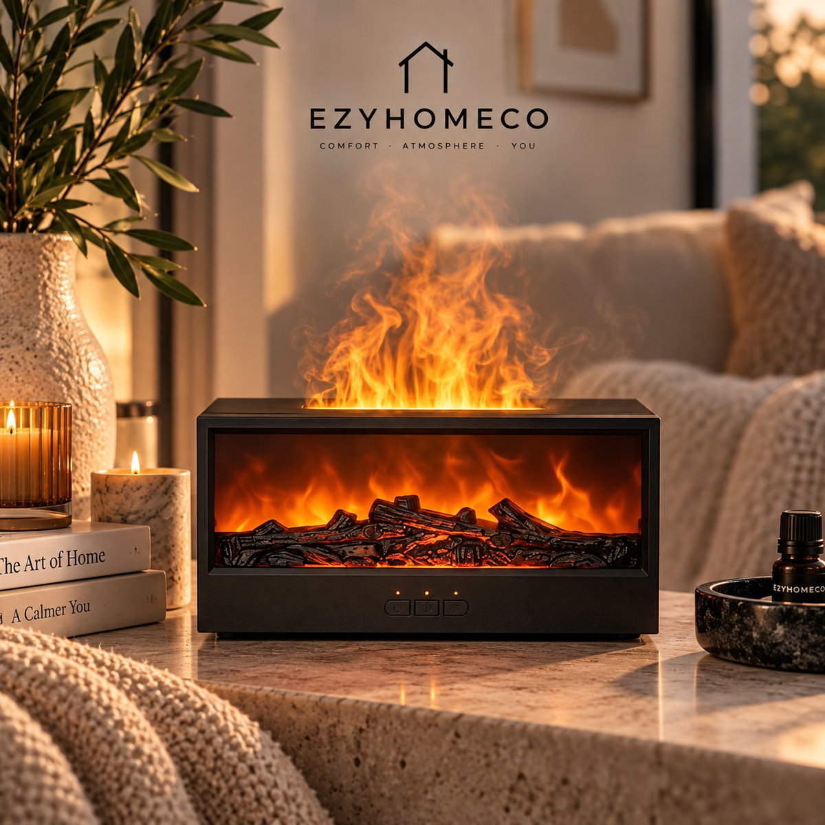 GlowFlame™ Fireplace Aroma Diffuser