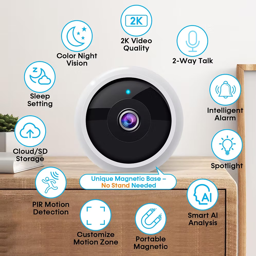Magnetic Battery Security Camera